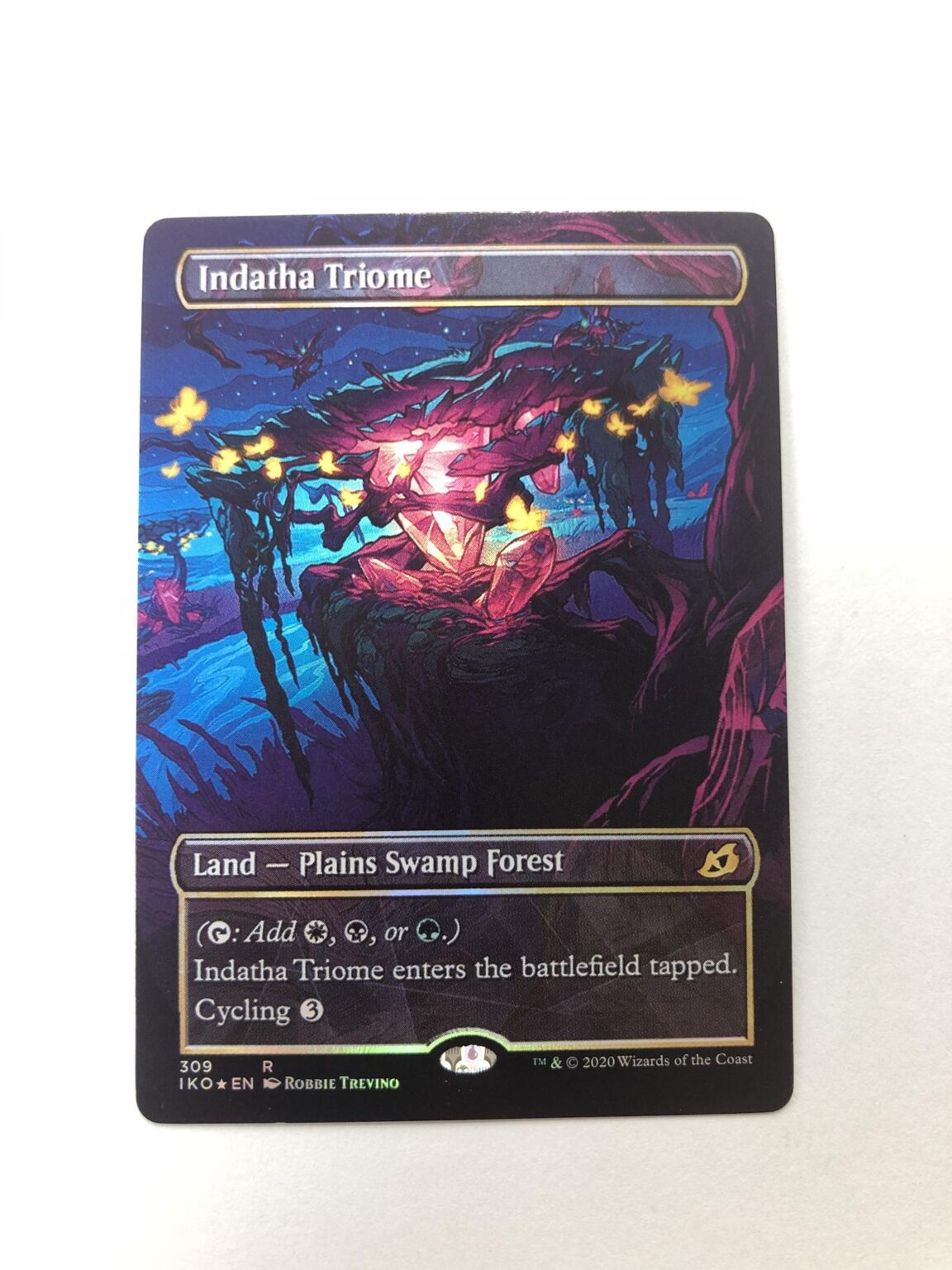 Indatha Triome Full Art Ikoria Lair Of Behemoths Iko Foil Magic The