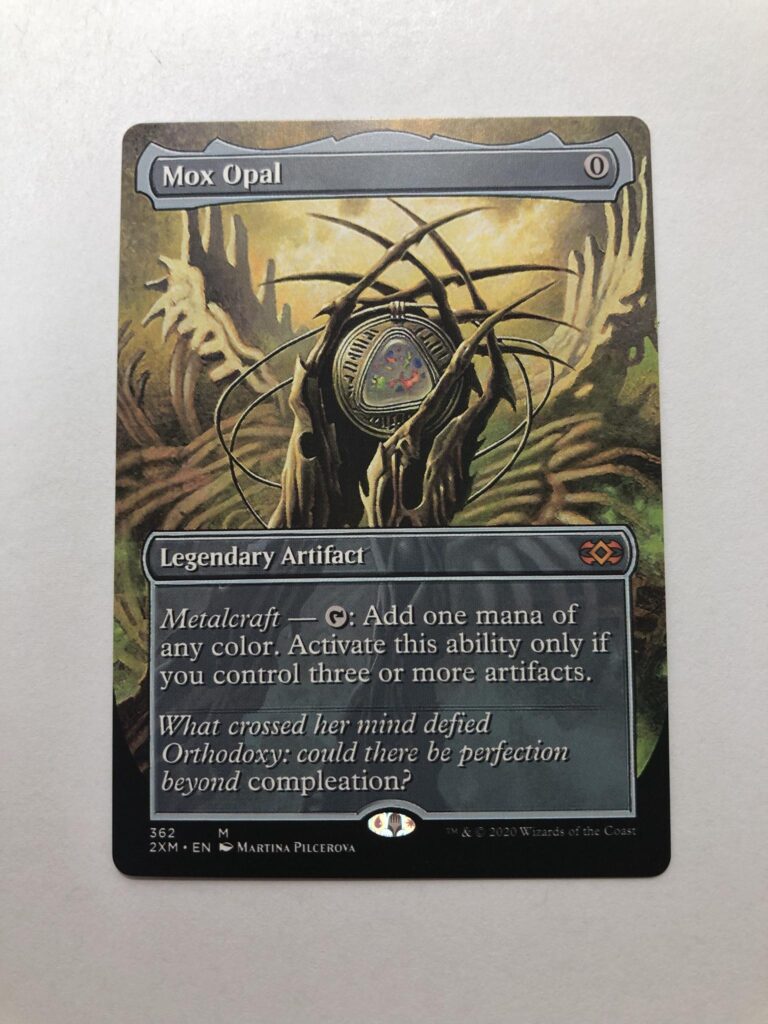 Mox Opal Extended Art 2XM Double Masters Magic The Gathering Proxy Mtg