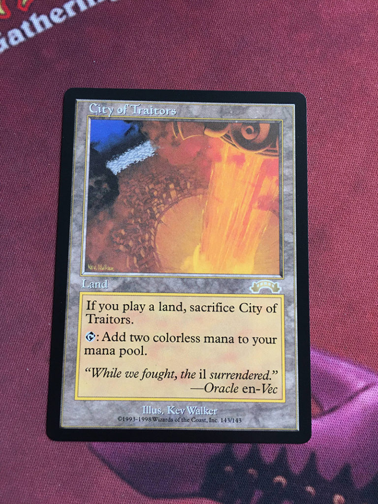 City of Traitors Exodus magic the gathering proxy mtg cards Top Quality ...