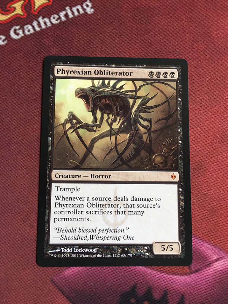 Phyrexian Obliterator New Phyrexia Magic The Gathering Proxy Mtg Cards ...