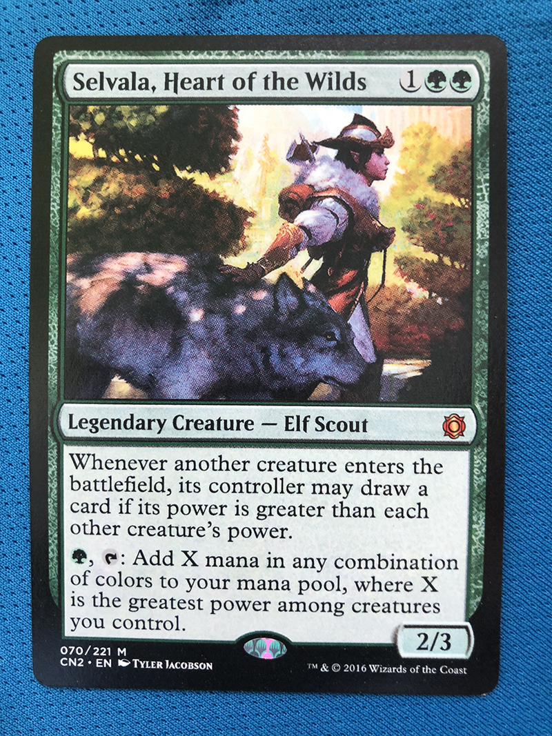 selvala heart of the wilds foil