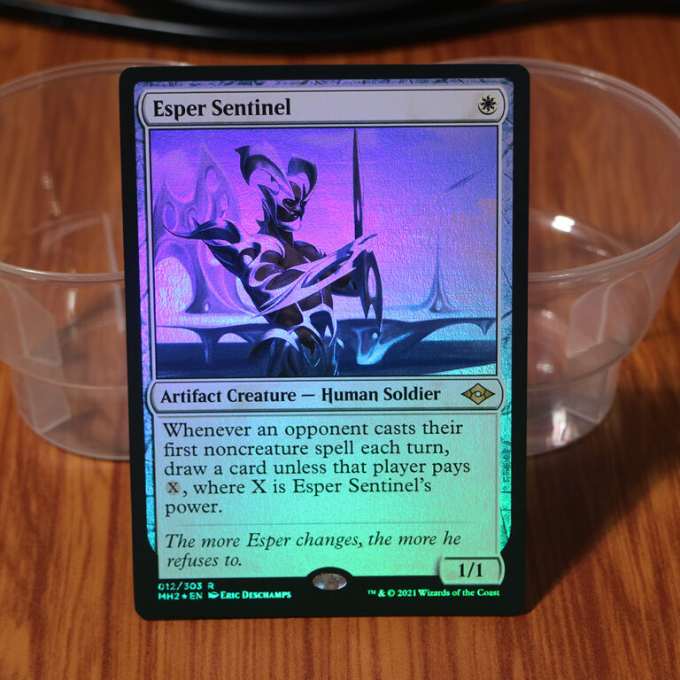 Esper Sentinel Modern Horizon 2 MH2 foil magic the gathering proxy mtg ...