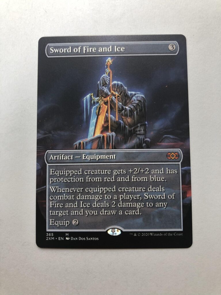 Sword Of Fire And Ice Extended Art 2xm Double Masters Magic The