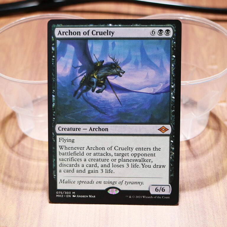 Archon of Cruelty #75 Modern Horizons (MH2) magic the gathering proxy ...