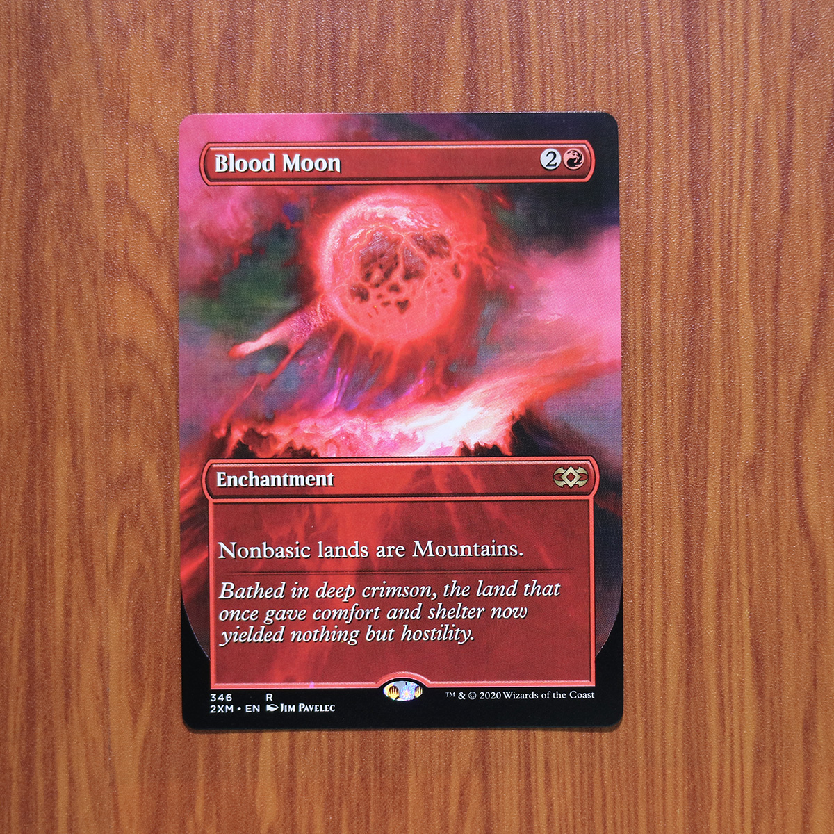 Blood Moon #346 2XM Double Masters magic the gathering proxy mtg cards Top  Quality (Copy)