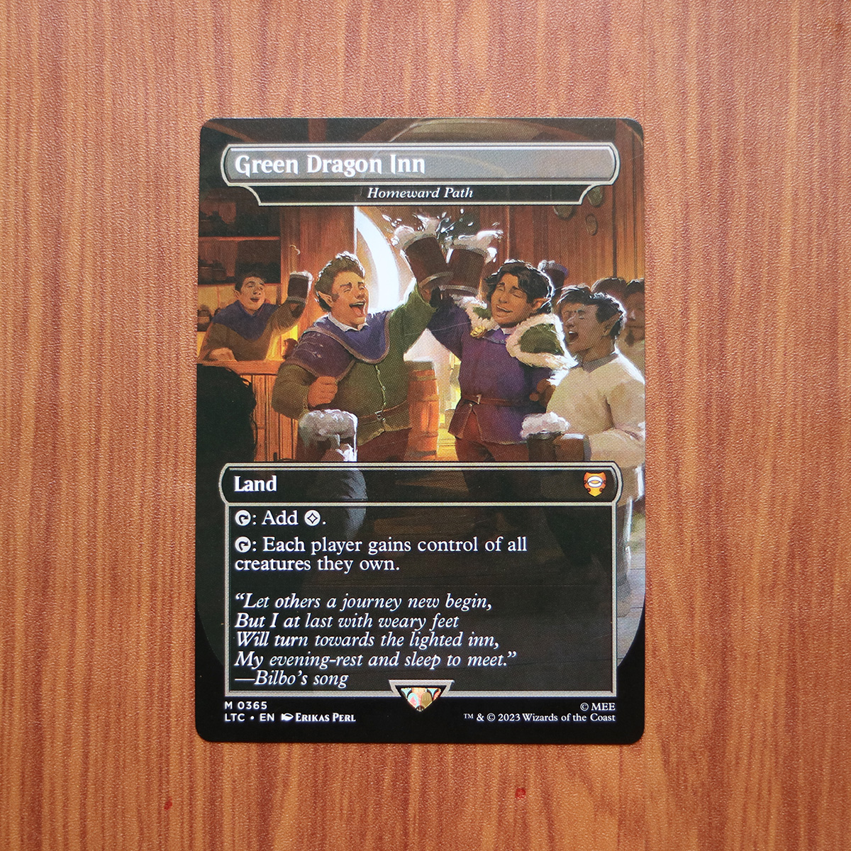 Green Dragon Inn (Homeward Path) LTC #365 Hologram/Holostamp magic the  gathering proxy mtg cards Top Quality