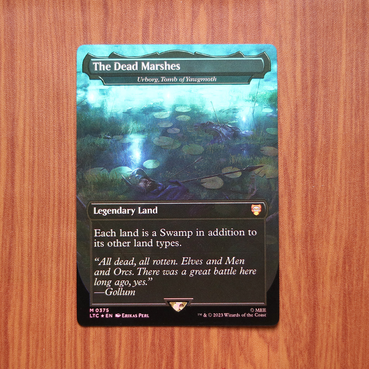 The Dead Marshes (Urborg, Tomb of Yawgmoth) LTC #375 foil magic