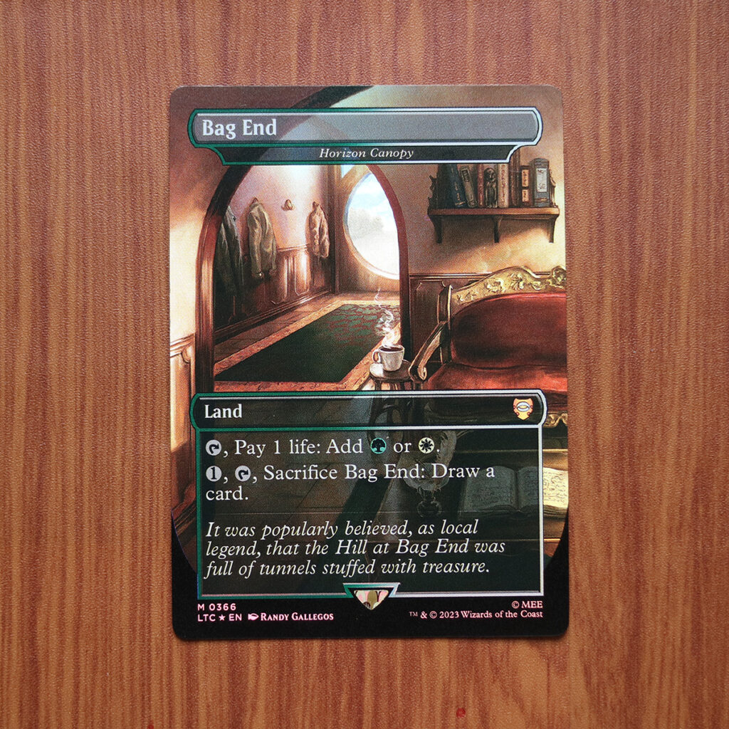 Bag End (Horizon Canopy) LTC#366 foil magic the gathering proxy mtg ...