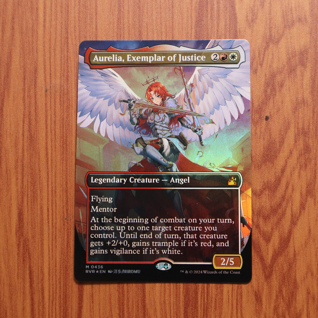 Aurelia, Exemplar of Justice #436 Ravnica Remastered (RVR) foil magic ...